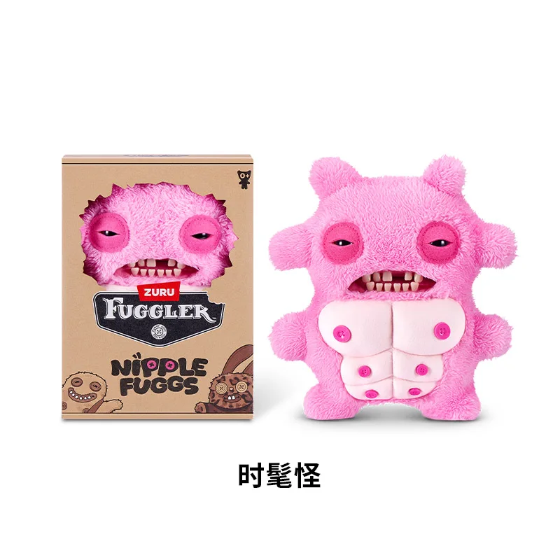 Плюшевая кукла Fuggler Genuine Cute Tooth Monster Bobo Monster Series: Уродливо-милый, забавный, модный плюшевый монстр-игрушка, подарок на день рождения, подарок на Рождество (art.: 3920dcad2dbdb) - 3920dcad2dbdb