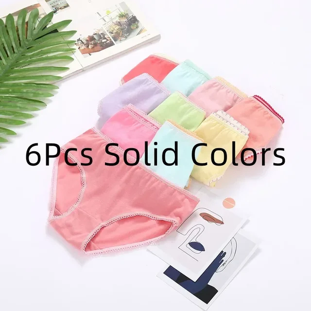 девочки в трусах  1 Хлопковые трусы для девочек 1-12 лет, 6 шт | AliExpress