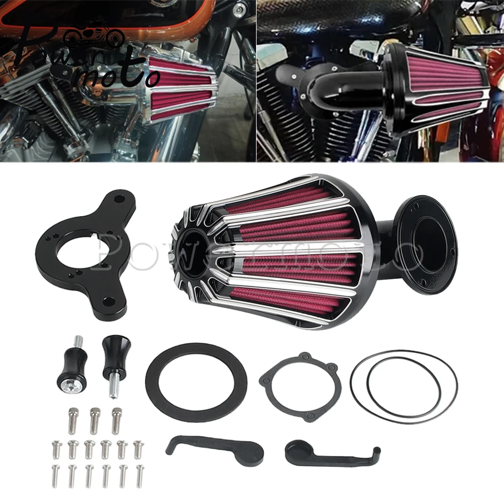 Аксессуары для мотоциклов массивный воздушный фильтр вперед Harley Touring 2000-2007 Dyna