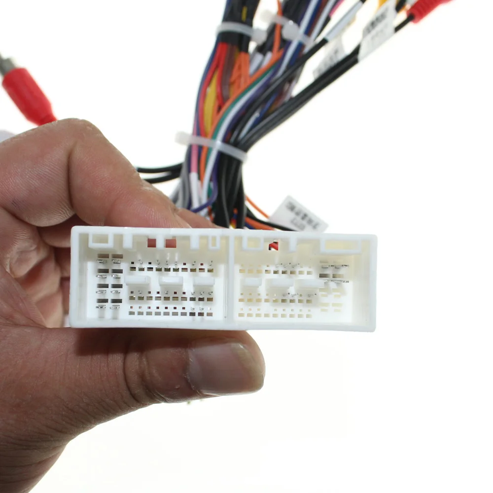 Автомобильный стерео жгут проводов кабель Canbus Box HY-SS-04 Android 16pin для Hyundai Sonata 9 KIA KX5 KX7