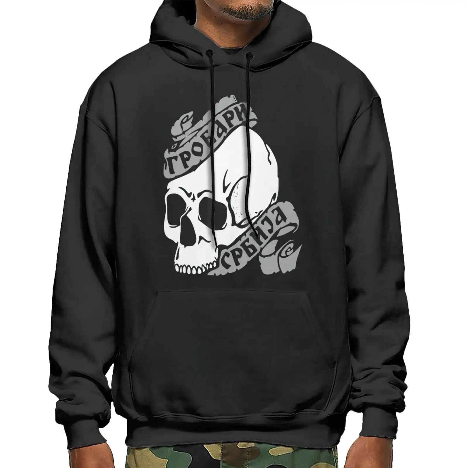 

Grobari Serbia Partizan Belgrade Beograd Sweatshirts Hoodies Oversized Hoodie Sportswear Hoodies Women Hoodies For Men Jackets