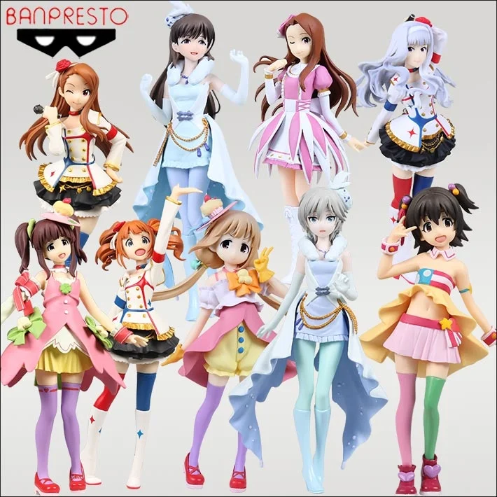 

Японская фигурка аниме оригинальная, 17-18 см, IDOLM @ STER, Золушка, девочки, экшн-фигурка, Коллекционная модель, игрушки для мальчиков