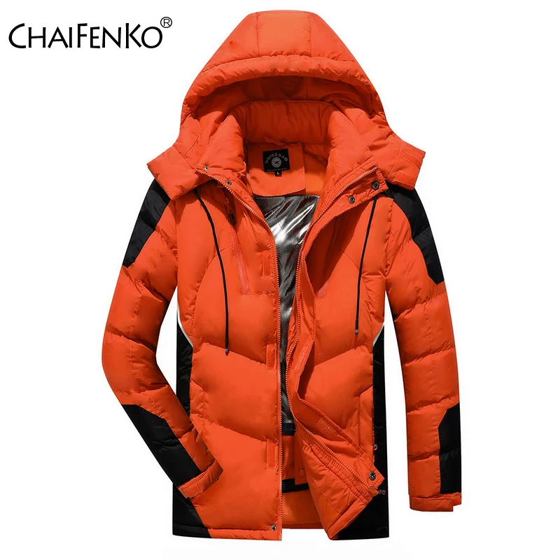 Men Winter Warm Thick Long Parkas Men 2022 New Waterproof Hooded Parkas Jacket Coat Men Autumn Outwear Fashion Casual Parkas Men