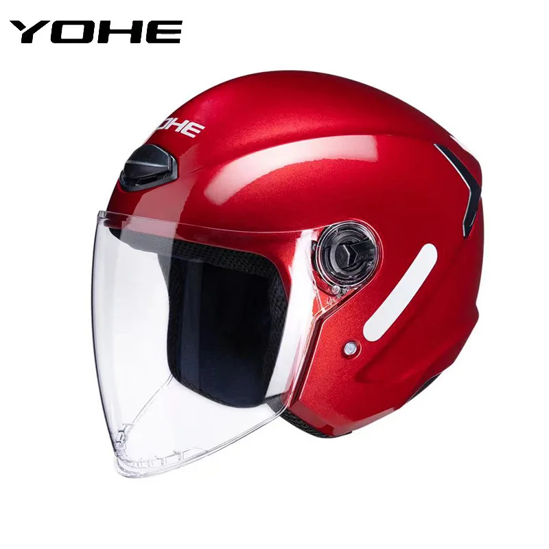 Осенний мужской мотоциклетный шлем YOHE женские мотошлемы аксессуары для