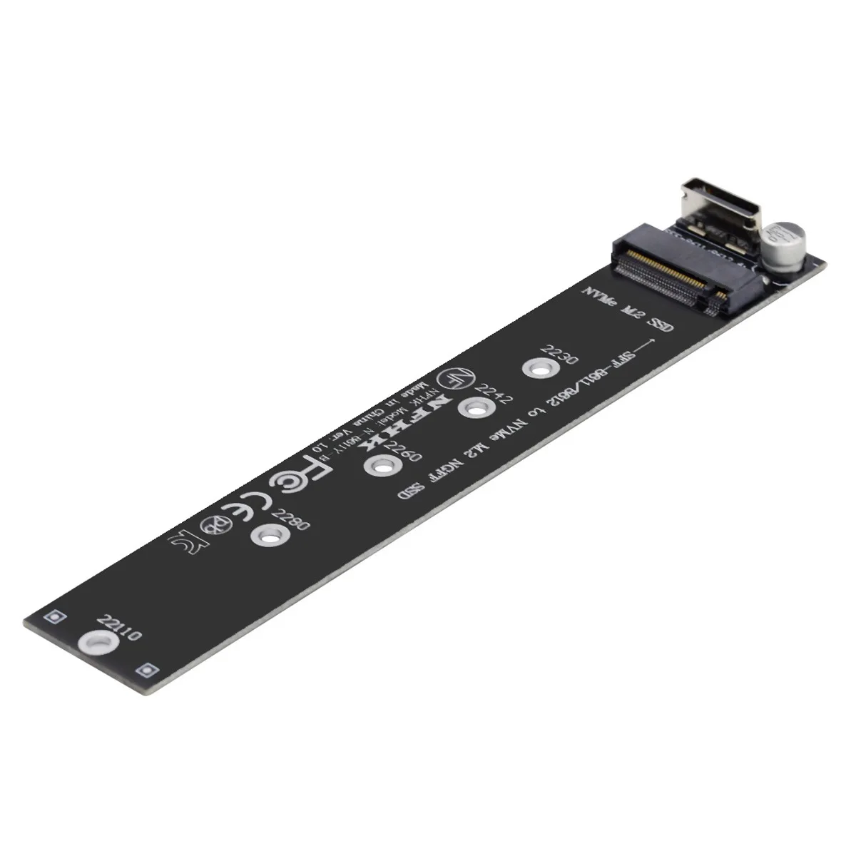 

Chenyang NVME PCIe SSD 2280 22110mm Oculink SFF-8612 SFF-8611 to Adapter for Mainboard M.2 Kit NGFF M-Key to