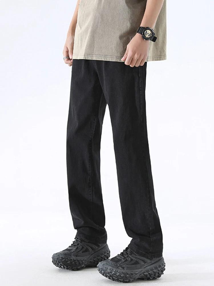 Men's Loose Jeans High Street Vibe Trend Brand American Teen Casual Pants Baggy Wide Leg Pants Y2k Jeans Brand Men's Clothing