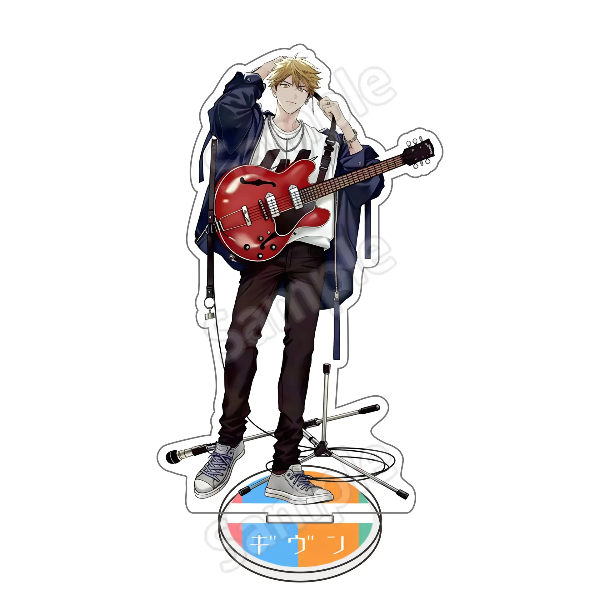 Фото Акриловая подставка Given Uragawa No Sonzai Band Ver с фигурками Уэноямы Ритски и Сато Мафую, коллекционные аниме-товары, брелок, подарок №5