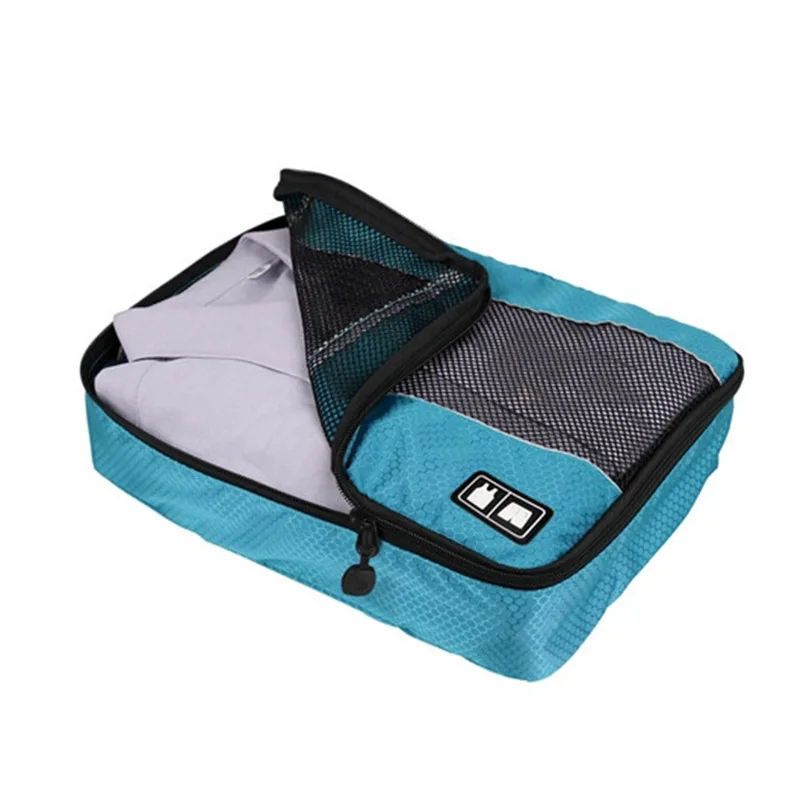 3 Pcs/Set Travel Clothing Packing Cubes Travel Bag for Shirts Pants Garment Bags Luggage Organizers Holiday Travel Accessories