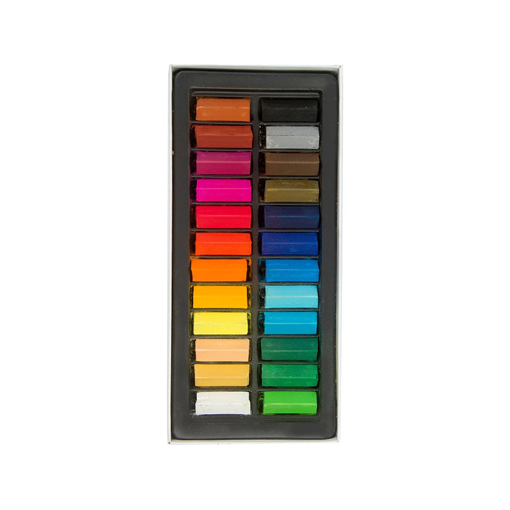 

24/36/48/64 Colors Pastel Colored Chalk Drawing Crayon Set Chalk Coloring Art Supplies Soft Dry Pastel Artist Student Graffiti