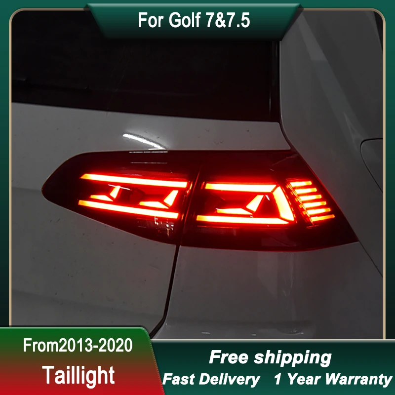 

Автомобильные задние фонари для VW GOLF 7 7.5, телефон Magotan B8.5, тормозной задний фонарь, динамический сигнал поворота, задний фонарь в сборе
