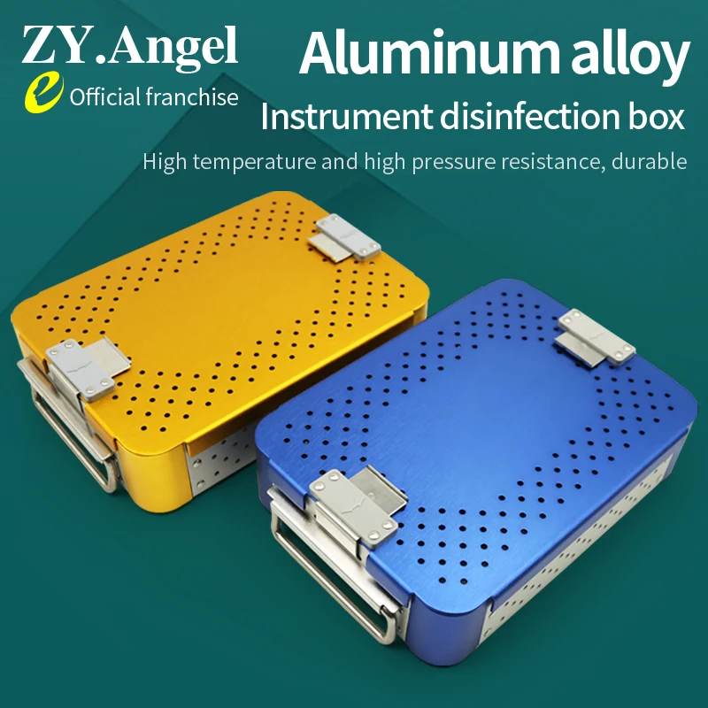 Sterilization box for micro instruments aluminum alloy high temperature and high pressure Disinfection of hospital medical