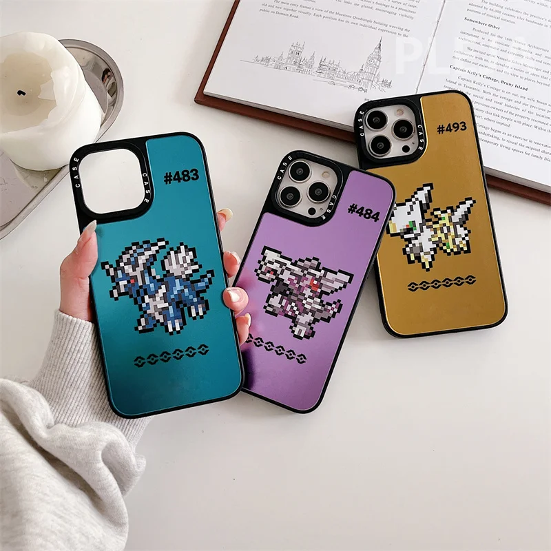 

Чехол для телефона с забавными мультяшными животными для iphone 13, 12, 11 Pro Max, X, XR, XS Max, задняя крышка, модные зеркальные милые Защитные Чехлы, чехо...