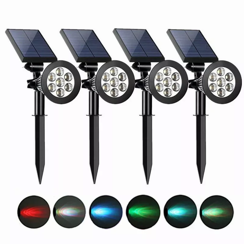 

Solar Led Light Outdoor Solar Powered Spotlight Garland Wall Light Waterproof Solar Lamp Garden Decoration Outdoor Solar Light