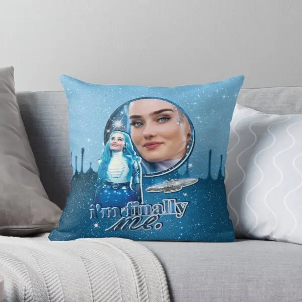 

Addison Alien Zombies 3 I Am Finally Me Printing Throw Pillow Cover Comfort Cushion Decor Square Bed Office Pillows not include