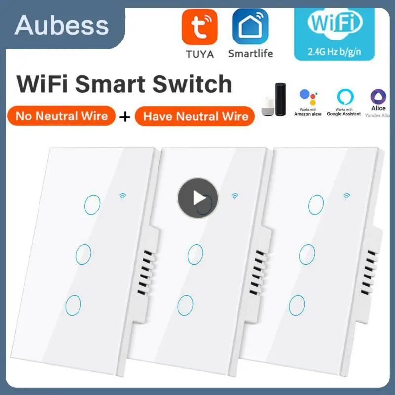 

App Control Home Appliance Tempered Glass Smart Remote Control Smart Light Smart Home Touch Switch Support Alexa Google Home