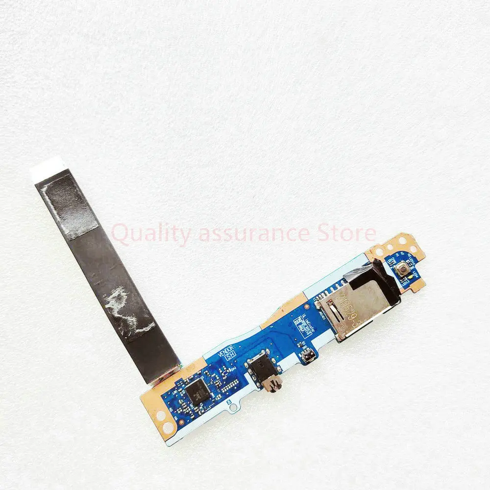 Фото Для Lenovo Ideapad 3 14IML05 14IIL05 14ITL05 81WA 81WD аудио Power Botton SD CARD READER Board 5C50S25039 GS452 NS-C781 Switch №2