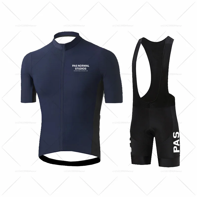 

pas normal studios 2022 Summer Cycling Jersey Set Men Cycling Bib Shorts Bike Clothes MTB Maillot Ropa Ciclismo Bicycle Clothing
