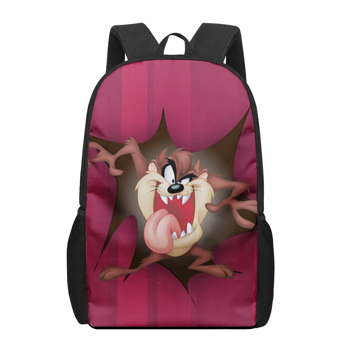 Tunes Tasmanian Devil Taz 3D Print School Bags for Kids Backpack Student Bookbag Children Book Bag Funny Girls Schoolbags should