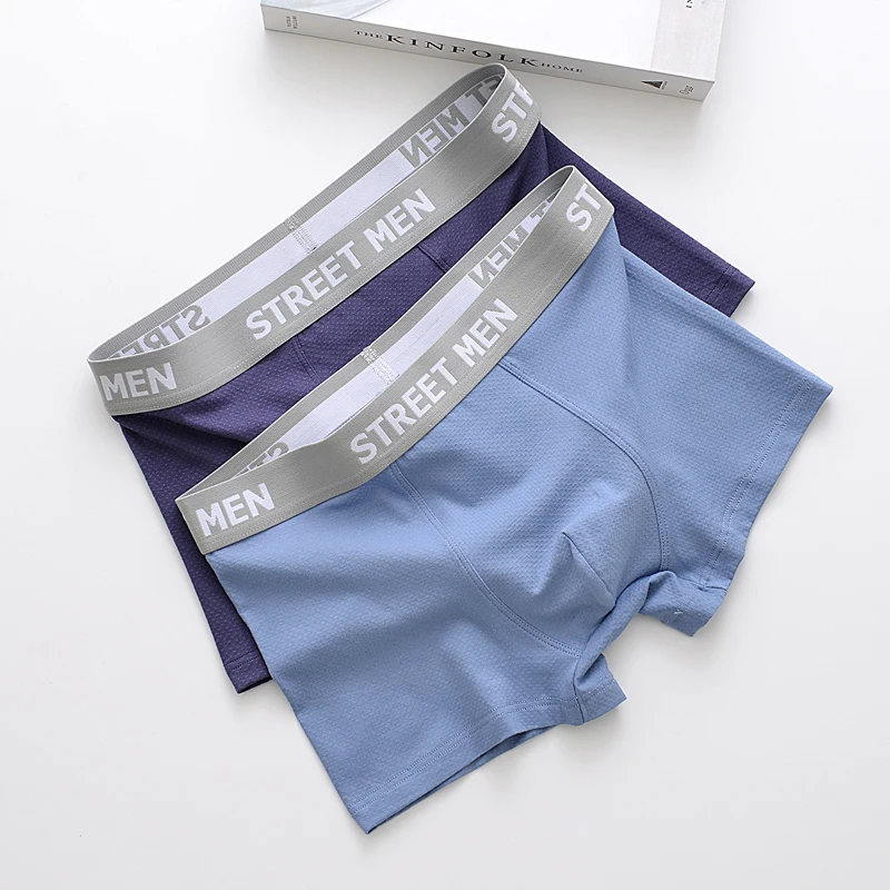 Men's Underwear Seamless Breathable Loose Mens Boxer Briefs For Autumn Underpants Graphene