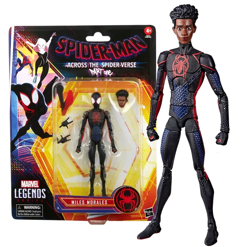 

ML Legends Spider Man Across The Spider Verse 2099 Spider Man Gwen Stacy Miles Morales 6inch Movable Model Gift for Children