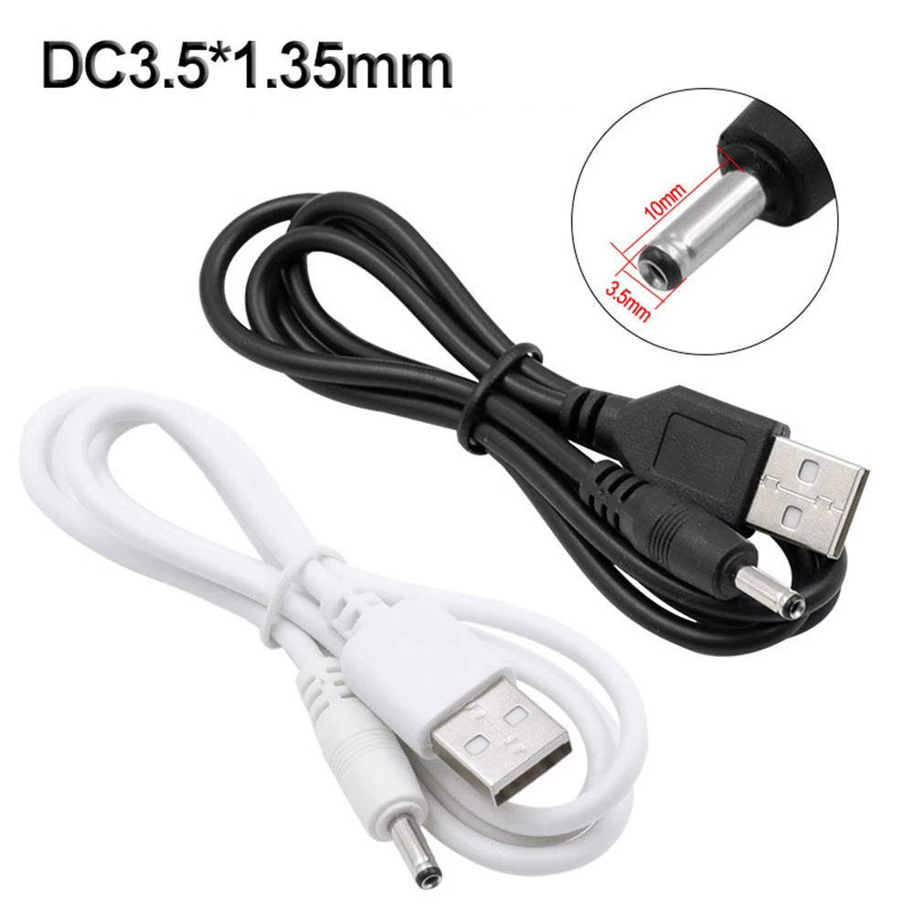

USB A Male to DC3.5*1.35mm DC3.5 Charger Cable Power Cord Plug Barrel Jack 5V Power Supply Cord Adapter Connector Cords