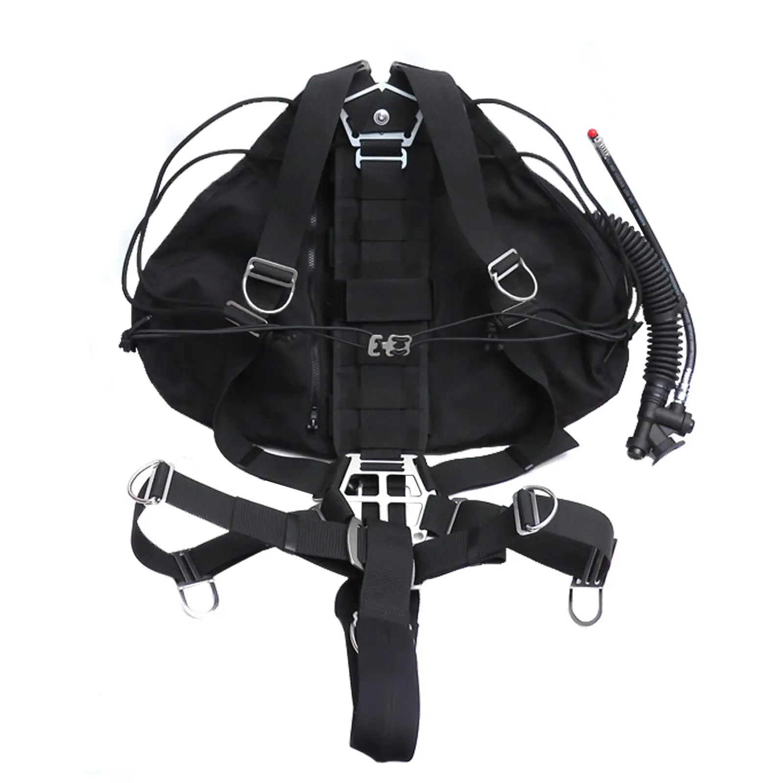 

Lightweight Scuba Diving Buoyancy Compensator Weight Integrated Diver with Pockets Dive BCD Jacket Learner Beginner