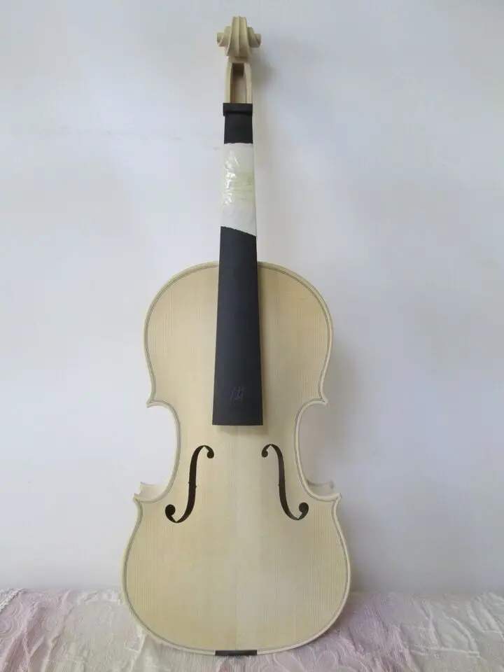 Скрипка белая для обучения экзамен 4/4 европейский материал скрипка ручной работы