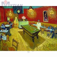 mytian 5d diy full drill square round diamond painting embroidery set van gogh the night cafe mosaic painting home decoration