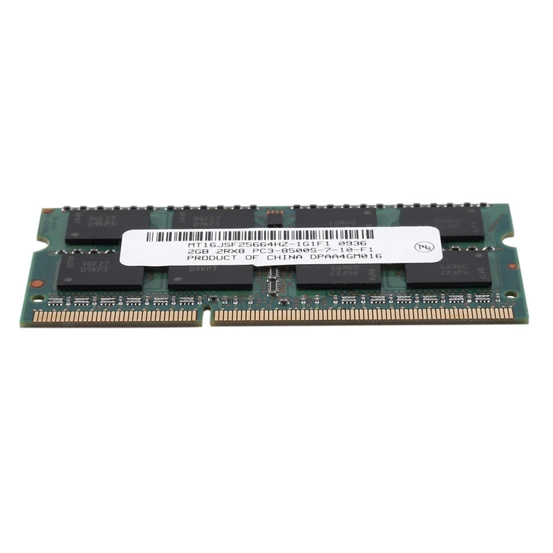 Оперативная память для ноутбука 4X DDR3 2GB 2RX8 PC3-8500S 1066Mhz 204Pin 1,5 V, оперативная память для ноутбука