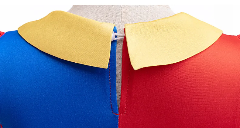 Цирковой клоун Pomni карнавальный костюм платье клоуна детский праздничный