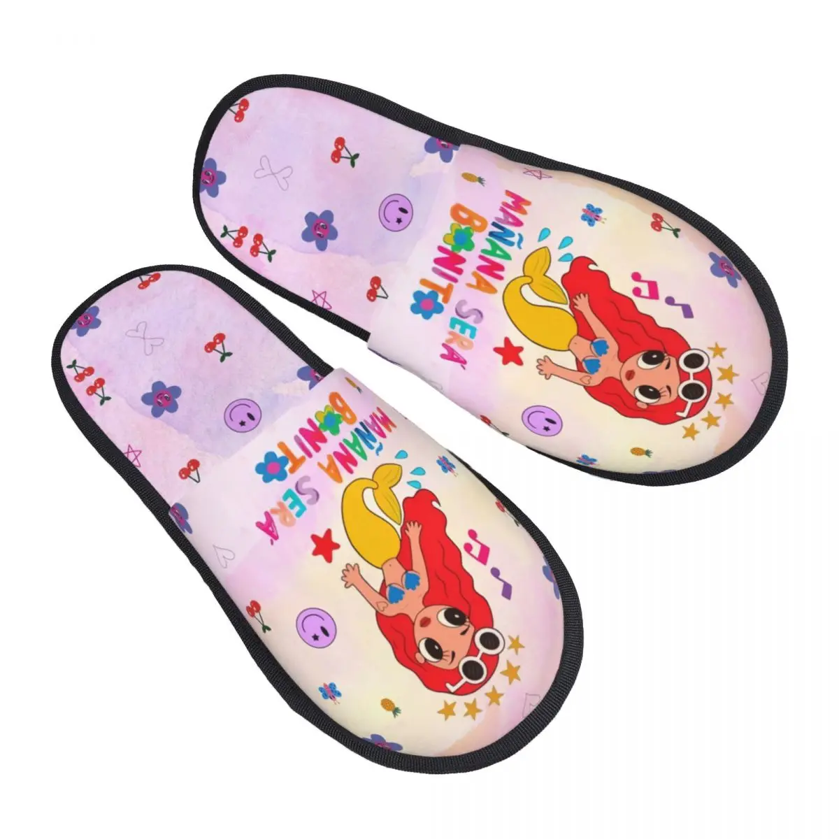 Мягкие тапочки Manana Sera Bonito на заказ с эффектом памяти женские Karol G колумбийская