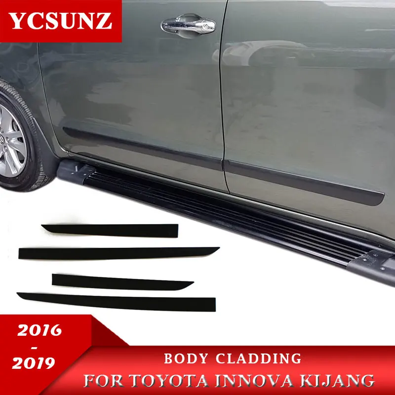 

Body Cladding For Toyota Innova Kijang 2016 2017 2018 2019 Accessories Side Door Trim Parts For Toyota Innova Ycsunz