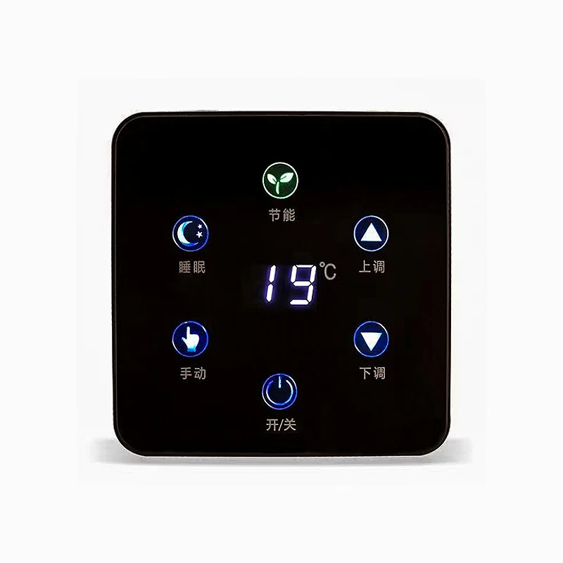 Термостат с ЖК-дисплеем и сенсорным экраном для электрического подогрева пола