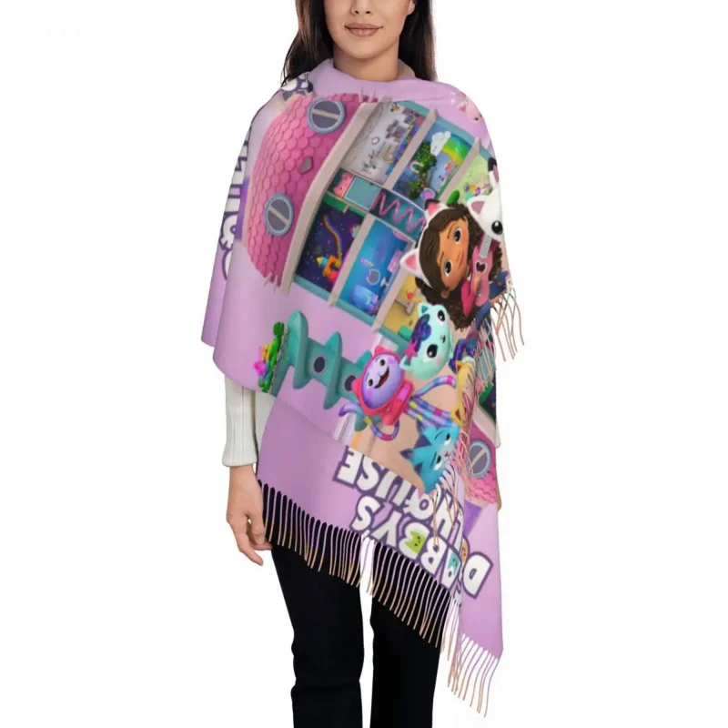 Шарф для кукольного домика с принтом на заказ