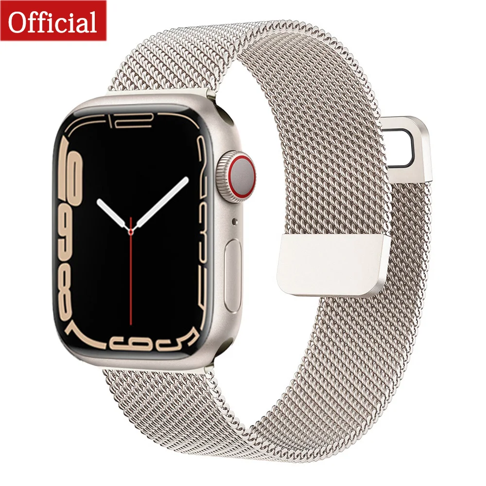 

Ремешок из нержавеющей стали для Apple Watch 6 38 мм, двойной браслет для iWatch 40 мм 42 мм 5 4 3