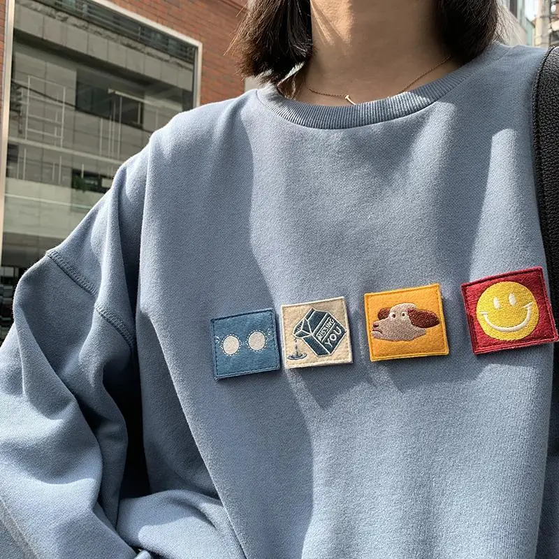 Женская Толстовка свободного покроя большие толстые mm 240 фунтов bf ленивый стиль