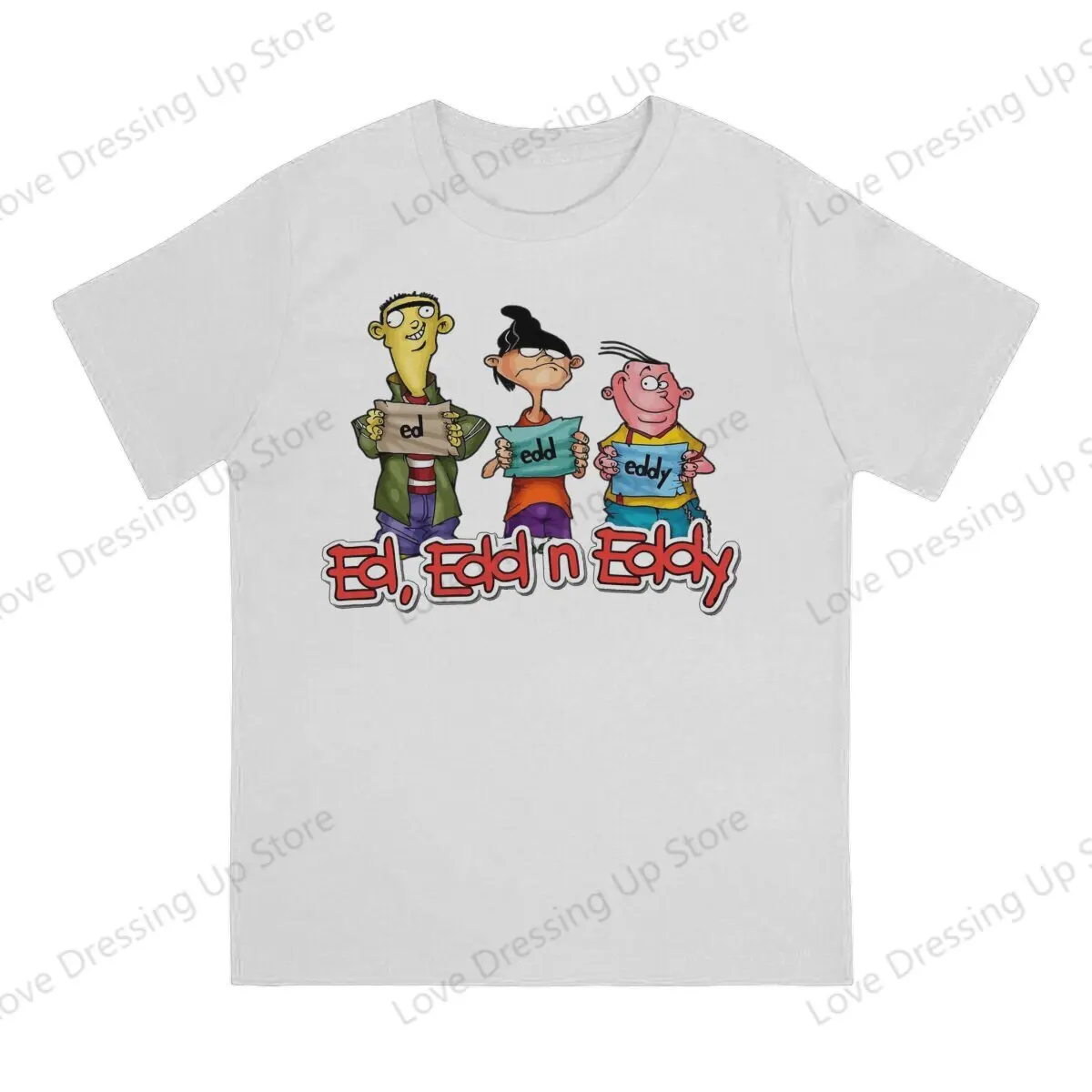 Винтажная анимационная ТВ серия Хлопковая мужская футболка с коротким рукавом