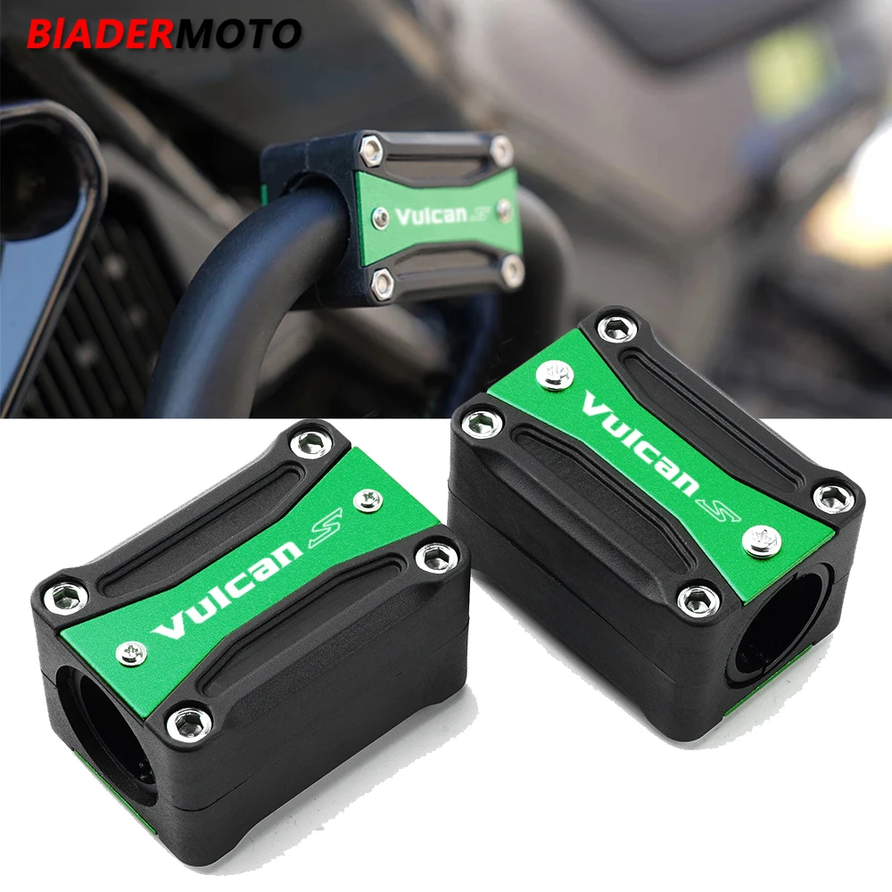 

Newest Motorcycle Engine Guard Bumper Protection Decorative Block Crash Bar For KAWASAKI Vulcan S 650 650cc VN650 2015-2022 2023