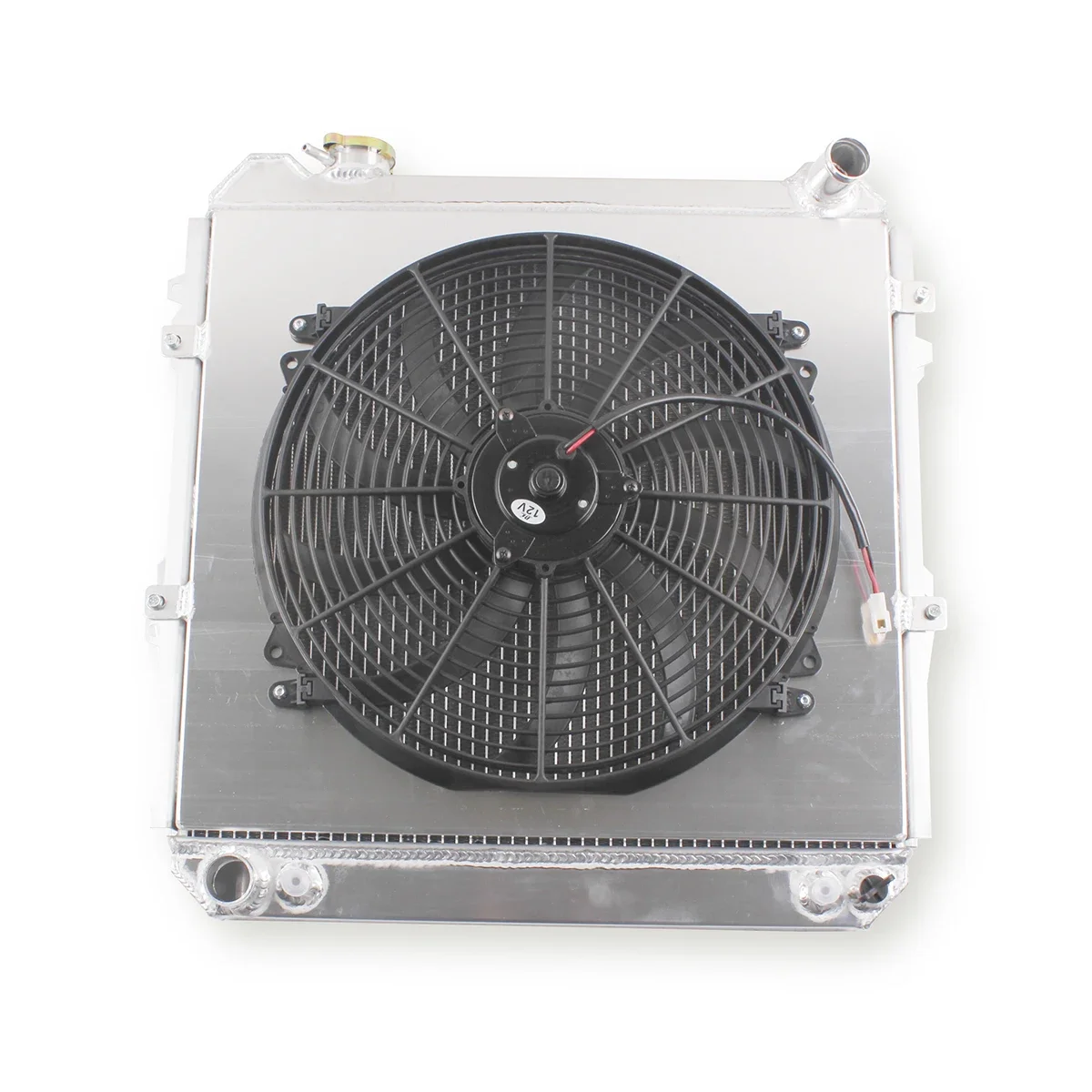 Алюминиевый радиатор подходит для пикапа Toyota 4runner 3.0L V6 1988-1996 + кожух вентилятор