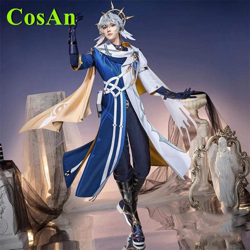 CosAn Honkai: Star Rail Sunday Косплей Костюм NiuSkin вечерние одежда для ролевых игр новый полный