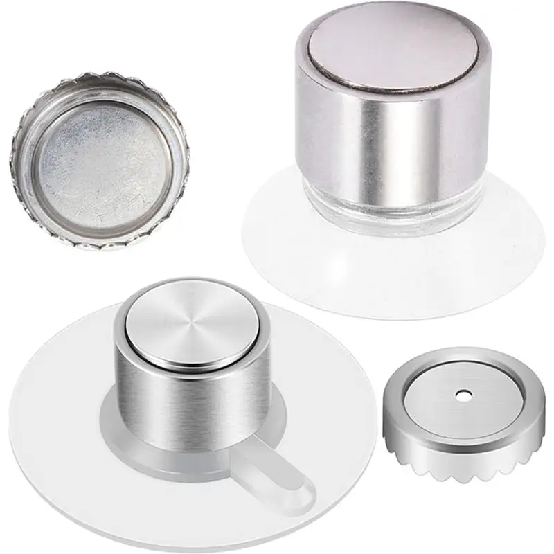 

2pcs Magnetic Soap Holder Shower Wall Soap Dish Bathroom Accessory Soap Rack Suction Cup Soap Box Strong Wall Mounted Soap Rack