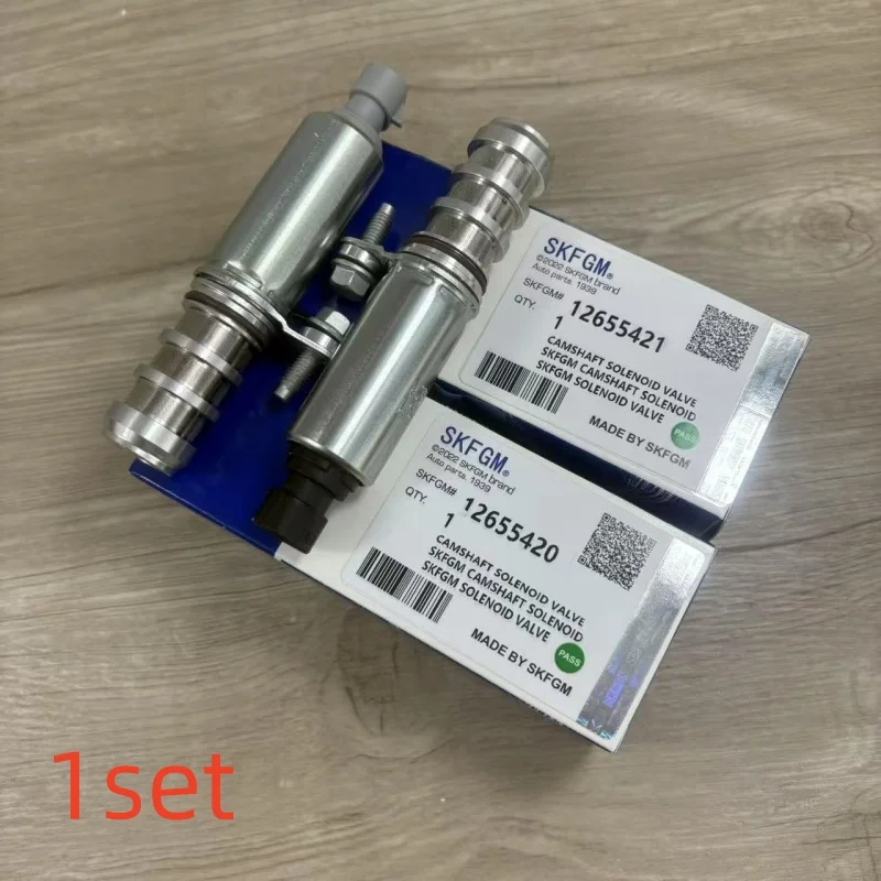 

1 комплект/2 шт. привод распределительного вала для впускного и выпускного отверстия, Соленоидный клапан OEM 12655420 12655421 для Chevy Captiva Equinox Land