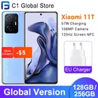 Глобальная версия Mc11T NFC 128GB  256GB 1200 ультра8 ядерных 108MP веб - камеры 120Hz AdaptiveSync 5000mAh смартфон