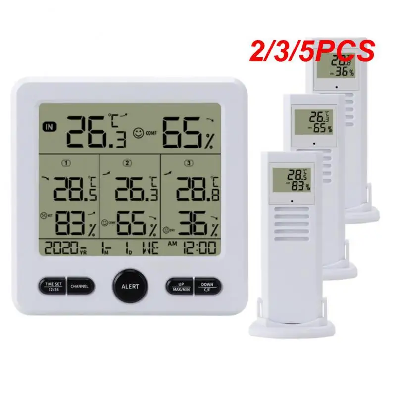 

2/3/5PCS Accurate Temperature Meter Reliable Wifi Thermohygrometer Calibration Function Thermohygrometer Thermometer Sensor
