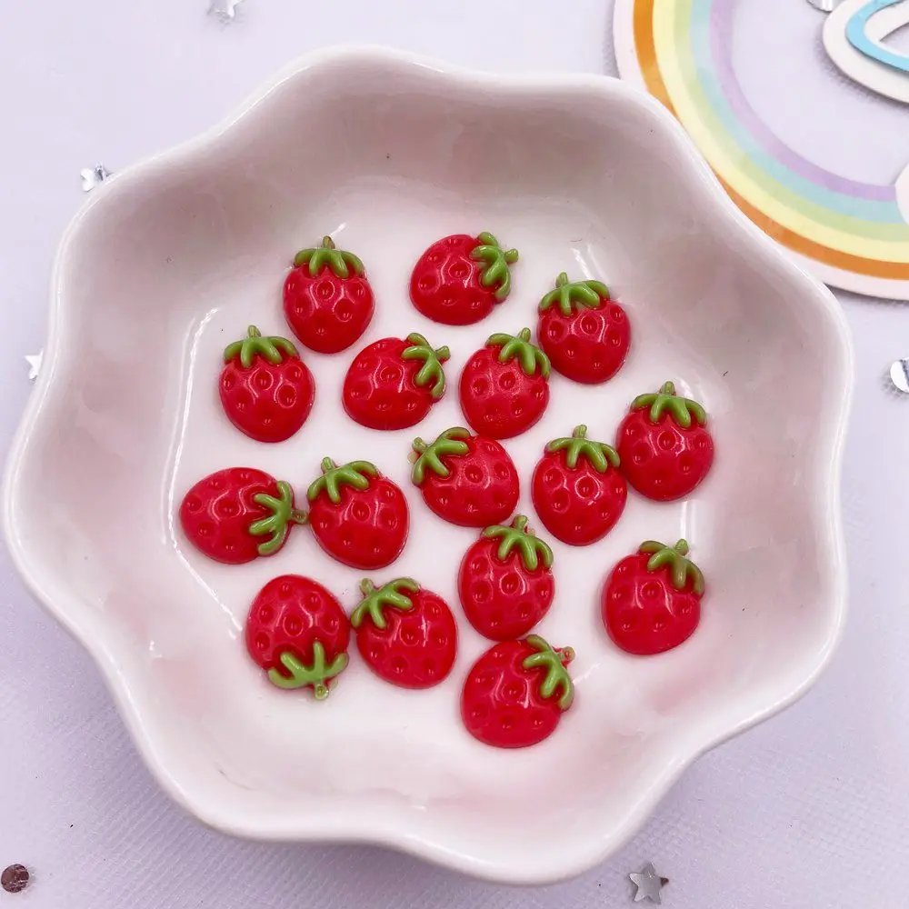

Миниатюрные фигурки клубники из смолы Diy Super Paradise 50 шт.