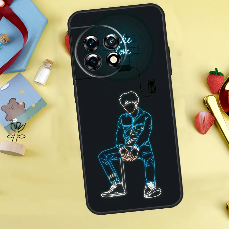 Фото Чехол Love Yourself Art Cover для OnePlus 13 12 R 11 9 10 Pro 8T 9RT 10T OnePlus Nord 4 CE 2 3 Lite N20 N30 №3