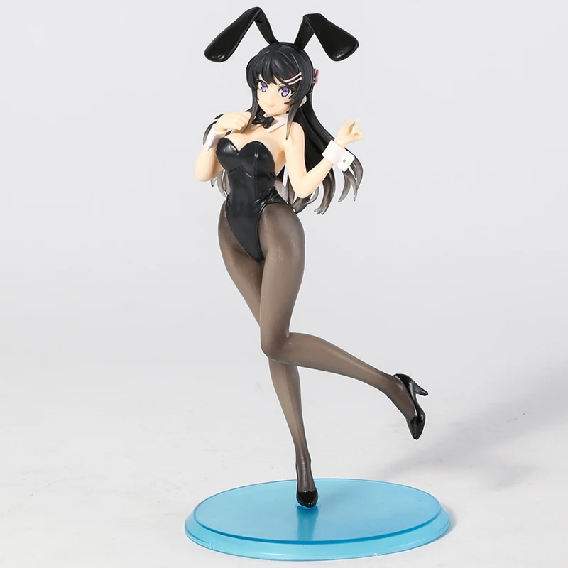 

Seishun Buta Yarou wa Sakurajima Mai Bunny Girl Ver PVC Model Doll Toy Colletible Figurals