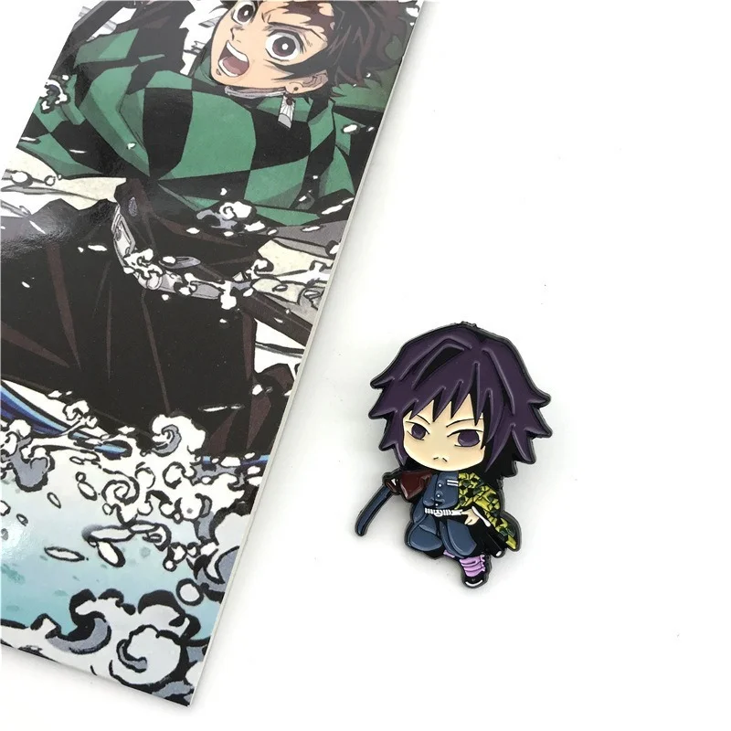 Броши в японском стиле аниме рассекающий демонов аксессуары Figues Kamado Tanjirou Nezuko