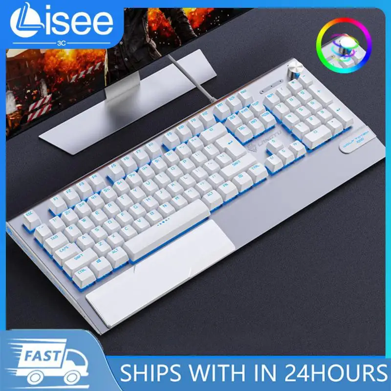 

A Variety Of Rgb Cool Light Game Machinery Keyboard Mouse Mechanical Touch Wear-resistant K1000 Keyboard Made Of Aluminum Alloy