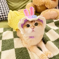 handmade maid rabbit ears pet hat cat cosplay kitten outfits cat accessories british short kitty headgear cat hat